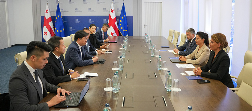 Minister of Economy and Sustainable Development Mariam Kvrivishvili Met with Eugene Gan, CEO of Changi Airports International, a World-Leading Airport Management and Investment Company - 16.09.2026